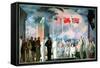 The 1943 Quebec Conference, 1945-Hubert Rogers-Framed Stretched Canvas