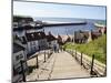 The 199 Steps in Whitby, North Yorkshire, England, United Kingdom, Europe-Mark Sunderland-Mounted Photographic Print