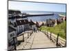 The 199 Steps in Whitby, North Yorkshire, England, United Kingdom, Europe-Mark Sunderland-Mounted Photographic Print