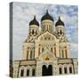 The 19th Century Russian Orthodox Alexander Nevsky Cathedral on Toompea, Old Town,Tallinn, Estonia-Christian Kober-Stretched Canvas