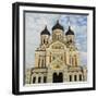 The 19th Century Russian Orthodox Alexander Nevsky Cathedral on Toompea, Old Town,Tallinn, Estonia-Christian Kober-Framed Photographic Print