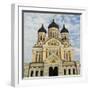 The 19th Century Russian Orthodox Alexander Nevsky Cathedral on Toompea, Old Town,Tallinn, Estonia-Christian Kober-Framed Photographic Print