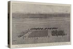 The 1st Battalion of the Leicestershire Regiment on Parade at Ladysmith-null-Stretched Canvas