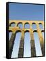 The 1St Century Roman Aqueduct, Segovia, Madrid, Spain, Europe-Christian Kober-Framed Stretched Canvas