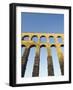 The 1St Century Roman Aqueduct, Segovia, Madrid, Spain, Europe-Christian Kober-Framed Photographic Print