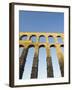 The 1St Century Roman Aqueduct, Segovia, Madrid, Spain, Europe-Christian Kober-Framed Photographic Print