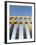 The 1St Century Roman Aqueduct, Segovia, Madrid, Spain, Europe-Christian Kober-Framed Photographic Print