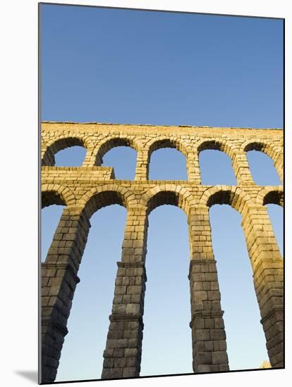 The 1St Century Roman Aqueduct, Segovia, Madrid, Spain, Europe-Christian Kober-Mounted Photographic Print