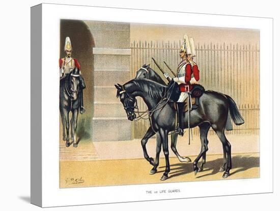 The 1st Life Guards, C1890-Geoffrey Douglas Giles-Stretched Canvas