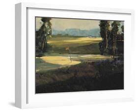 The 1st Tee-Ted Goerschner-Framed Giclee Print