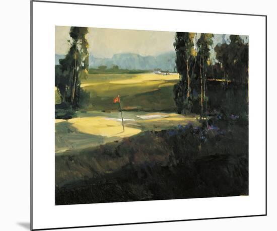 The 1st Tee-Ted Goerschner-Mounted Giclee Print
