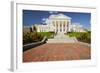 The 2007 restored Virginia State Capitol, designed by Thomas Jefferson who was inspired by Greek...-null-Framed Photographic Print