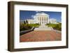 The 2007 restored Virginia State Capitol, designed by Thomas Jefferson who was inspired by Greek...-null-Framed Photographic Print