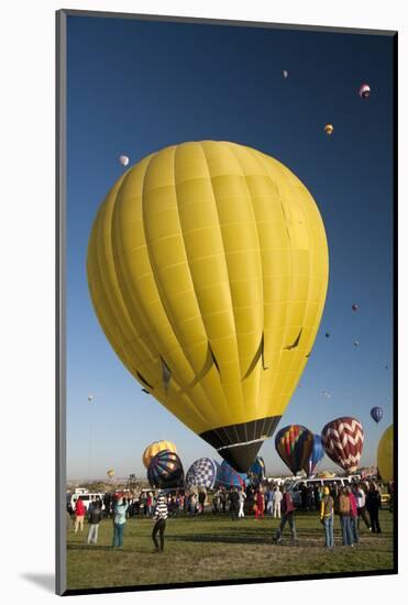 The 2012 Balloon Fiesta, Albuquerque, New Mexico, United States of America, North America-Richard Maschmeyer-Mounted Photographic Print