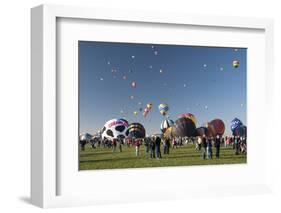 The 2012 Balloon Fiesta, Albuquerque, New Mexico, United States of America, North America-Richard Maschmeyer-Framed Photographic Print