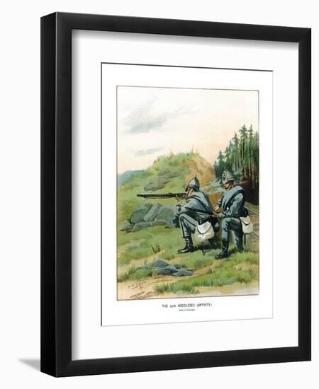 The 20th Middlesex-Geoffrey Douglas Giles-Framed Giclee Print