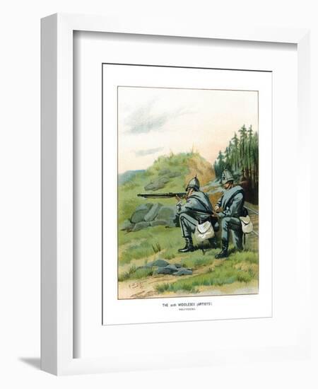 The 20th Middlesex-Geoffrey Douglas Giles-Framed Giclee Print