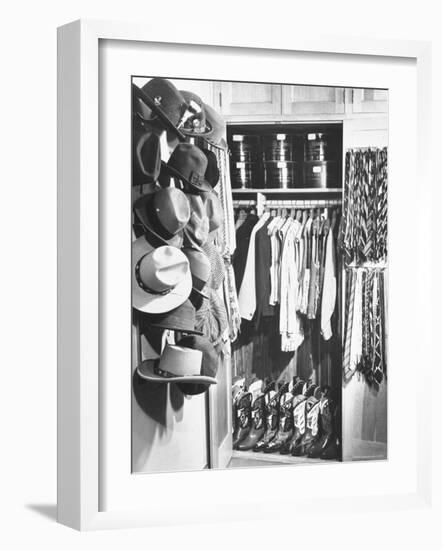 The 21 Club's Jack Kriendler's Wardrobe-Eric Schaal-Framed Photographic Print