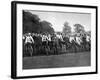 The 24 Hour Bicycle Race at Herne Hill, 1892-null-Framed Photographic Print