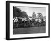 The 24 Hour Bicycle Race at Herne Hill, 1892-null-Framed Photographic Print