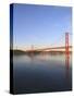 The 25Th April Bridge Over the Tagus River, Lisbon, Portugal, Europe-null-Stretched Canvas
