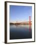 The 25Th April Bridge Over the Tagus River, Lisbon, Portugal, Europe-null-Framed Photographic Print