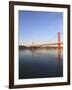 The 25Th April Bridge Over the Tagus River, Lisbon, Portugal, Europe-null-Framed Photographic Print