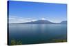 The 2652 metre tall Osorno Volcano, a conical stratovolcano, in northern Patagonia near Puerto Mont-Alex Robinson-Stretched Canvas