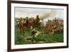 The 28th (1st Gloucestershire Regiment) at Waterloo, 1914-William Barnes Wollen-Framed Giclee Print