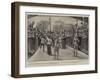 The 2nd Battalion Royal Dublin Fusiliers Leaving Pietermaritzburg for the Front-Walter Stanley Paget-Framed Giclee Print