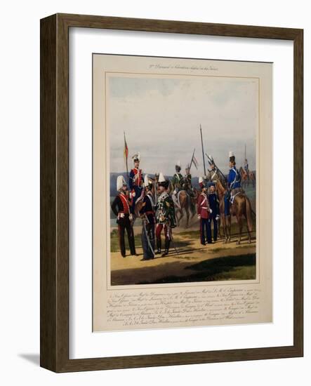 The 2nd Guard Cavalry Division, 1867-Karl Karlovich Piratsky-Framed Giclee Print