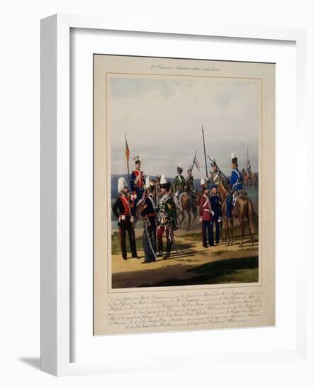 The 2nd Guard Cavalry Division, 1867-Karl Karlovich Piratsky-Framed Giclee Print