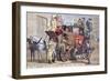 The 3 Browns Book'd for Brighton, and Only One Place, C1830-Charles Jameson Grant-Framed Giclee Print