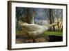 The 3 Geese-Piet Flour-Framed Photographic Print