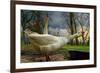 The 3 Geese-Piet Flour-Framed Photographic Print