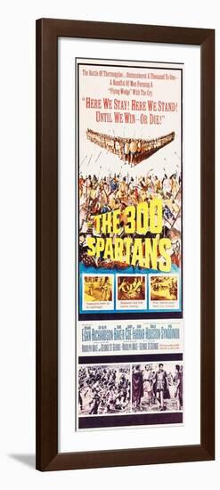 THE 300 SPARTANS-null-Framed Art Print