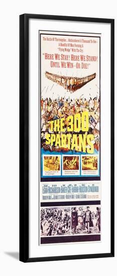 THE 300 SPARTANS-null-Framed Art Print