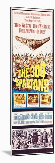 THE 300 SPARTANS-null-Mounted Premium Giclee Print
