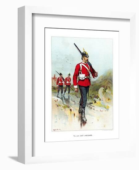 The 30th East Lancashire, C1890-Geoffrey Douglas Giles-Framed Giclee Print