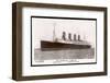 The 31 Ton Mauretania at Southhampton Docks-null-Framed Photographic Print