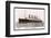 The 31 Ton Mauretania at Southhampton Docks-null-Framed Photographic Print