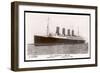 The 31 Ton Mauretania at Southhampton Docks-null-Framed Photographic Print