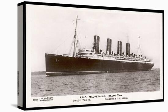 The 31 Ton Mauretania at Southhampton Docks-null-Stretched Canvas