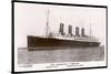 The 31 Ton Mauretania at Southhampton Docks-null-Stretched Canvas