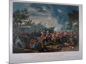 The 31st Regiment, Sir Harry Smith's Division Advancing to the Charge at the Battle of Moodkee…-Major G.F. White-Mounted Giclee Print