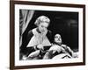 THE 39 STEPS, 1935 directed by ALFRED HITCHCOCK Madeleine Carroll / Robert Donat (b/w photo)-null-Framed Photo
