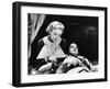 THE 39 STEPS, 1935 directed by ALFRED HITCHCOCK Madeleine Carroll / Robert Donat (b/w photo)-null-Framed Photo