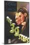 The 39 Steps, from Left: Madeleine Carroll, Robert Donat, 1935-null-Mounted Art Print