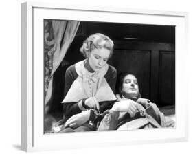 The 39 Steps, Madeleine Carroll, Robert Donat, 1935-null-Framed Photo