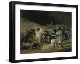 The 3rd of May 1808 in Madrid-Francisco de Goya-Framed Giclee Print